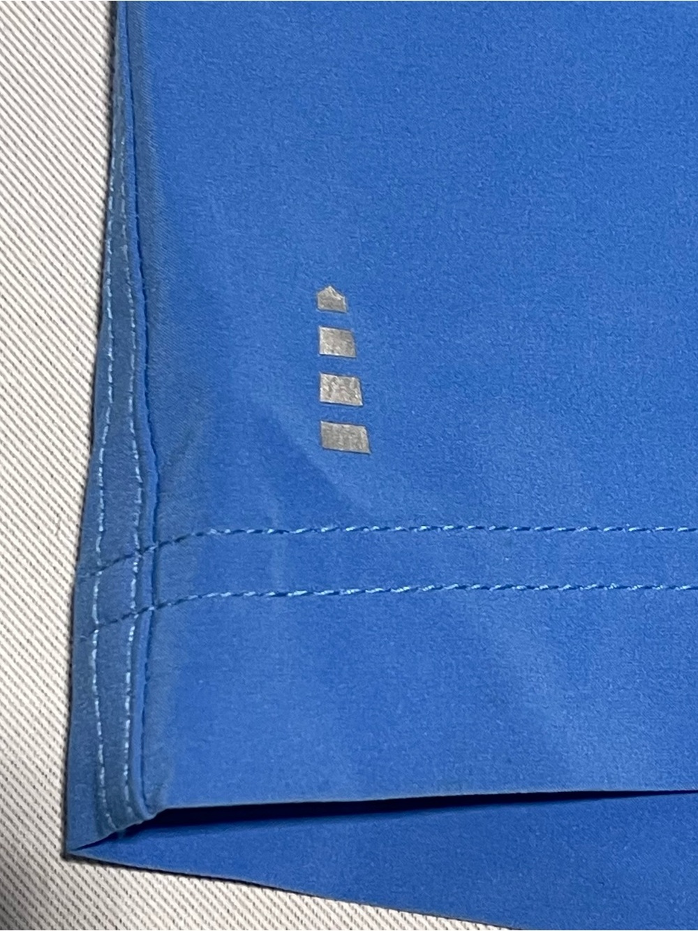 Lands' End Royal Blue Women's Lace-Up Swim Shorts - Picture 3 of 10